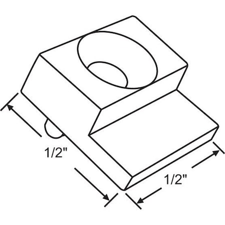 Strybuc White Face Guide 76-611W